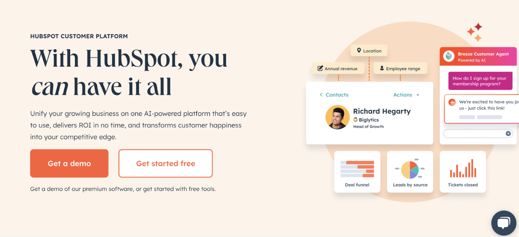 hubspot knowledge management software
